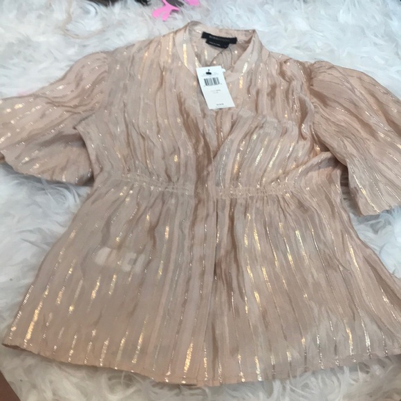 BCBGMaxAzria Tops - Bcbg - brand new short sleeve blouse